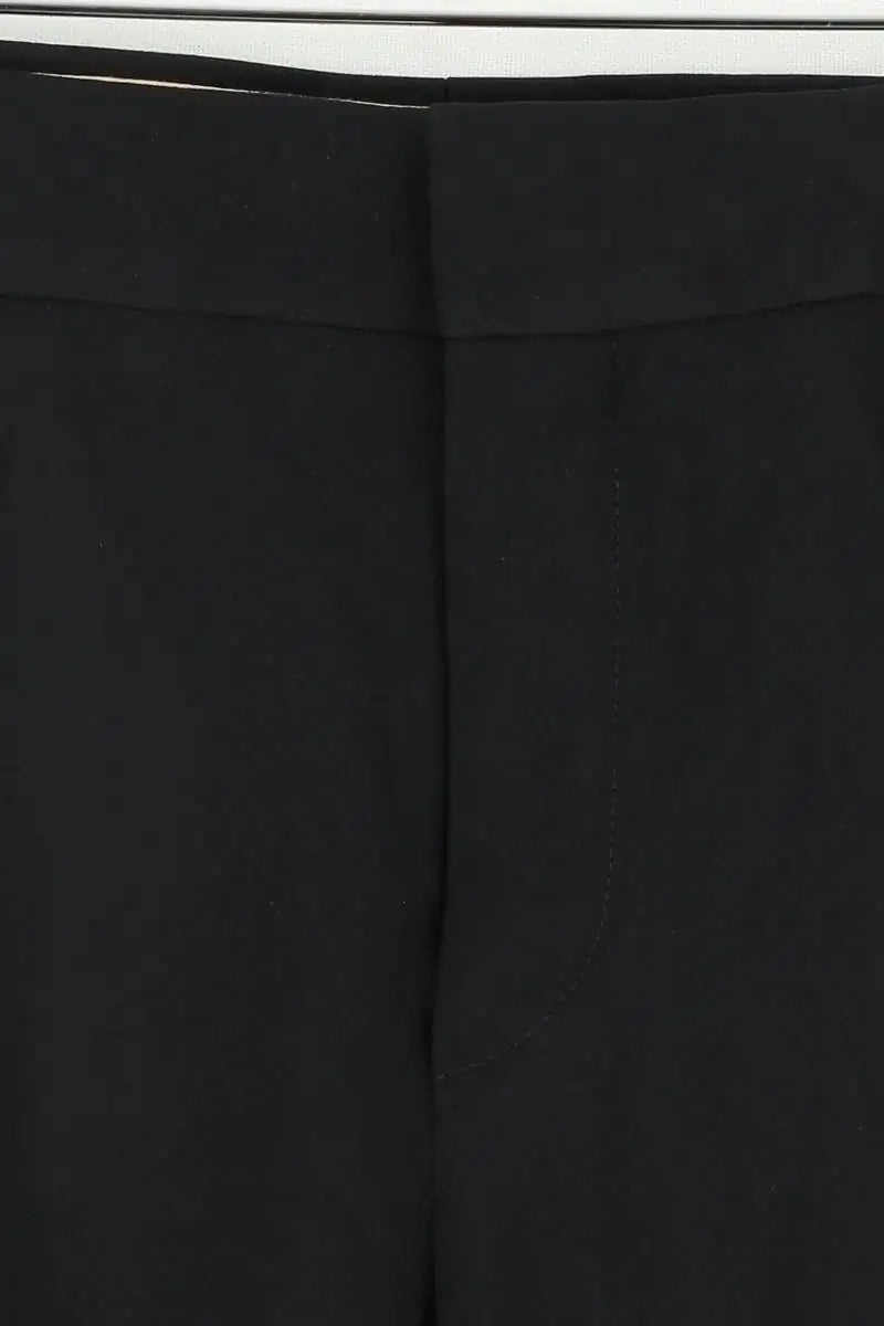 Pantalon droit Chloé Noir en Synthétique