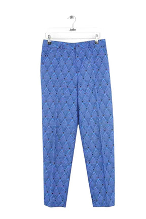 Pantalon droit Chloé Stora Bleu en Coton, taille XS - Seconde Main
