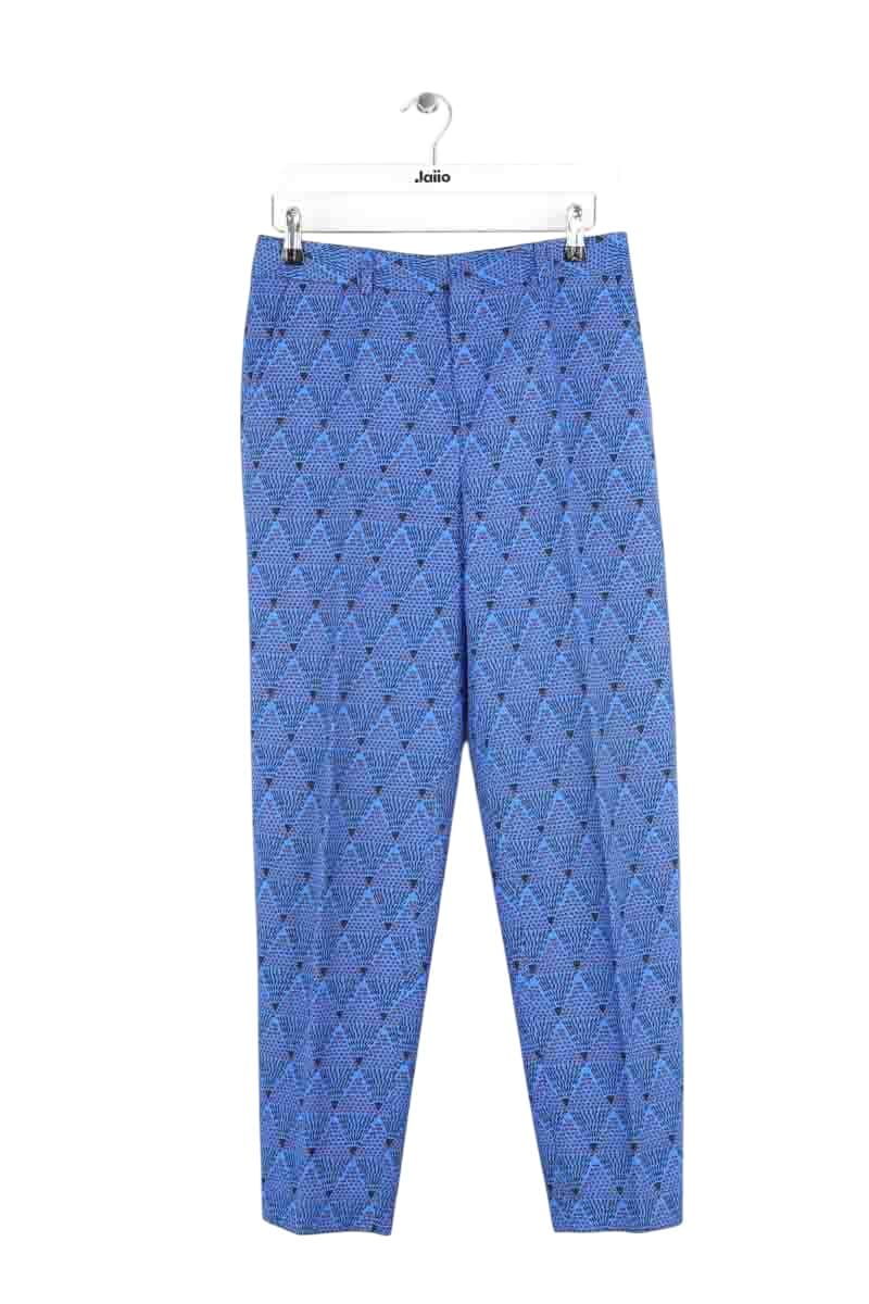 Pantalon droit Chloé Stora Bleu en Coton, taille XS - Seconde Main