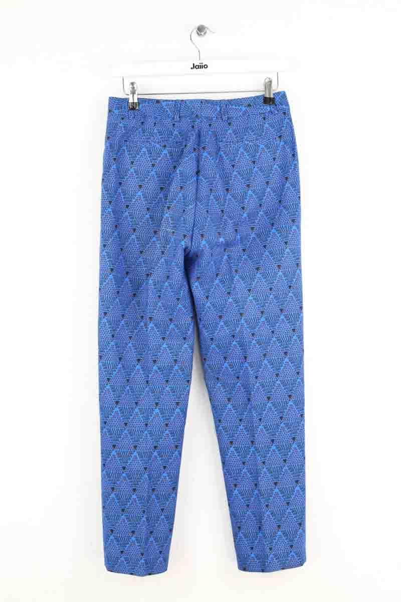 Pantalon droit Chloé Stora Bleu en Coton