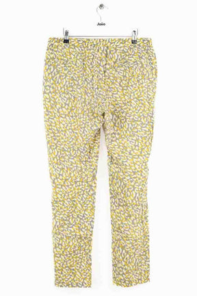 Pantalon droit Chloé Stora Jaune en Coton