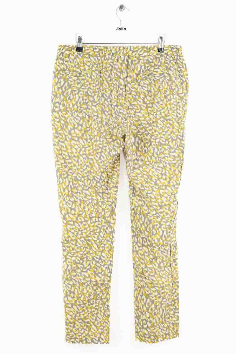 Pantalon droit Chloé Stora Jaune en Coton
