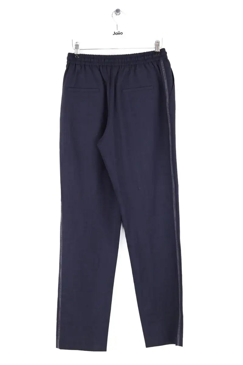 Pantalon droit Claudie Pierlot Bleu en Synthétique
