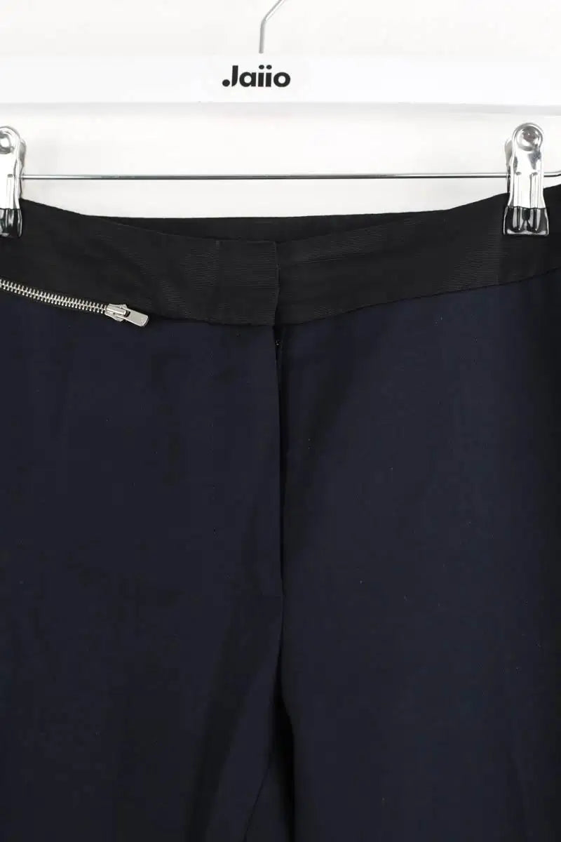 Pantalon droit Claudie Pierlot Marine en Polyester