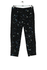 Pantalon droit Claudie Pierlot Noir en Soie, taille M - Seconde Main