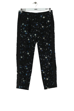 Pantalon droit Claudie Pierlot Noir en Soie, taille M - Seconde Main