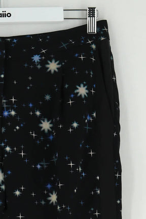 Pantalon droit Claudie Pierlot Noir en Soie