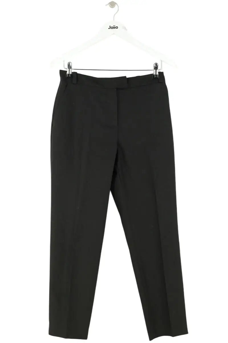 Pantalon droit Claudie Pierlot Noir en Synthétique, taille M - Seconde Main