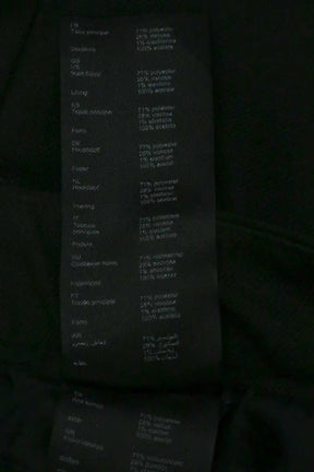 Pantalon droit Claudie Pierlot Noir en Synthétique
