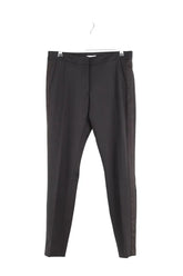 Pantalon droit Claudie Pierlot Noir en Synthétique, taille S - Seconde Main