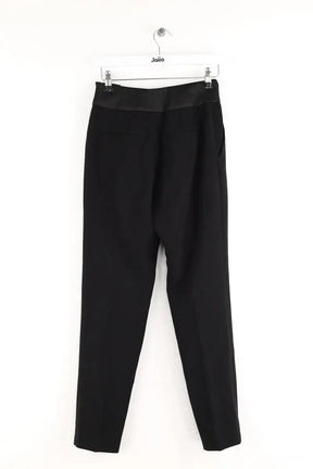 Pantalon droit Claudie Pierlot Noir en Synthétique