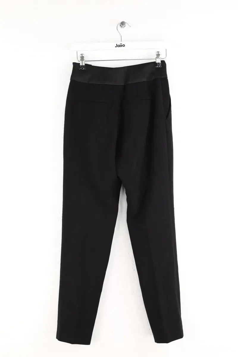 Pantalon droit Claudie Pierlot Noir en Synthétique