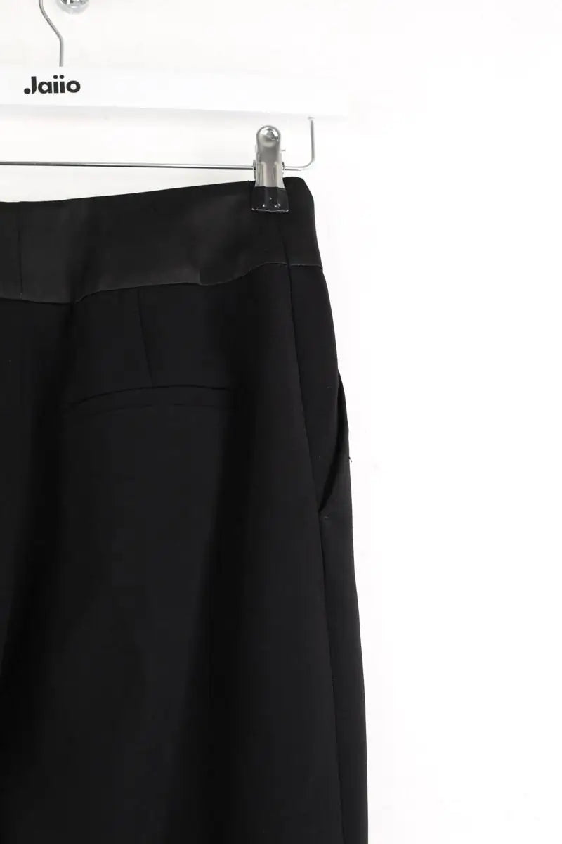 Pantalon droit Claudie Pierlot Noir en Synthétique