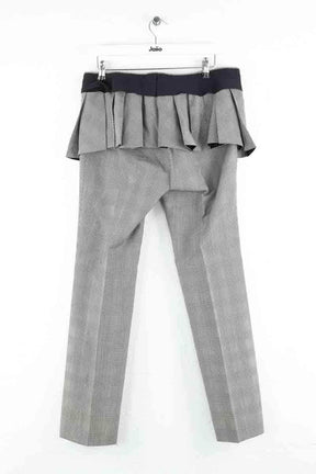 Pantalon droit Comme Des Garçons Gris en Laine