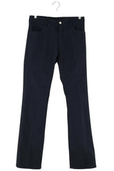 Pantalon droit Courrèges Noir en Synthétique, taille S - Seconde Main