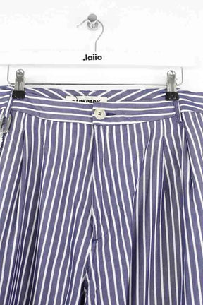 Pantalon droit Darkpark Bleu en Coton