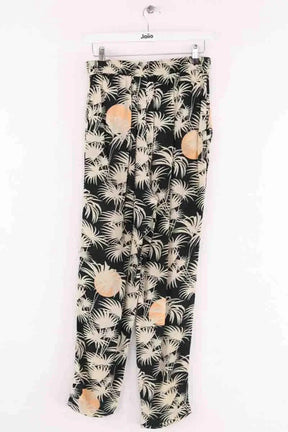 Pantalon droit Des Petits Hauts Vert en Viscose