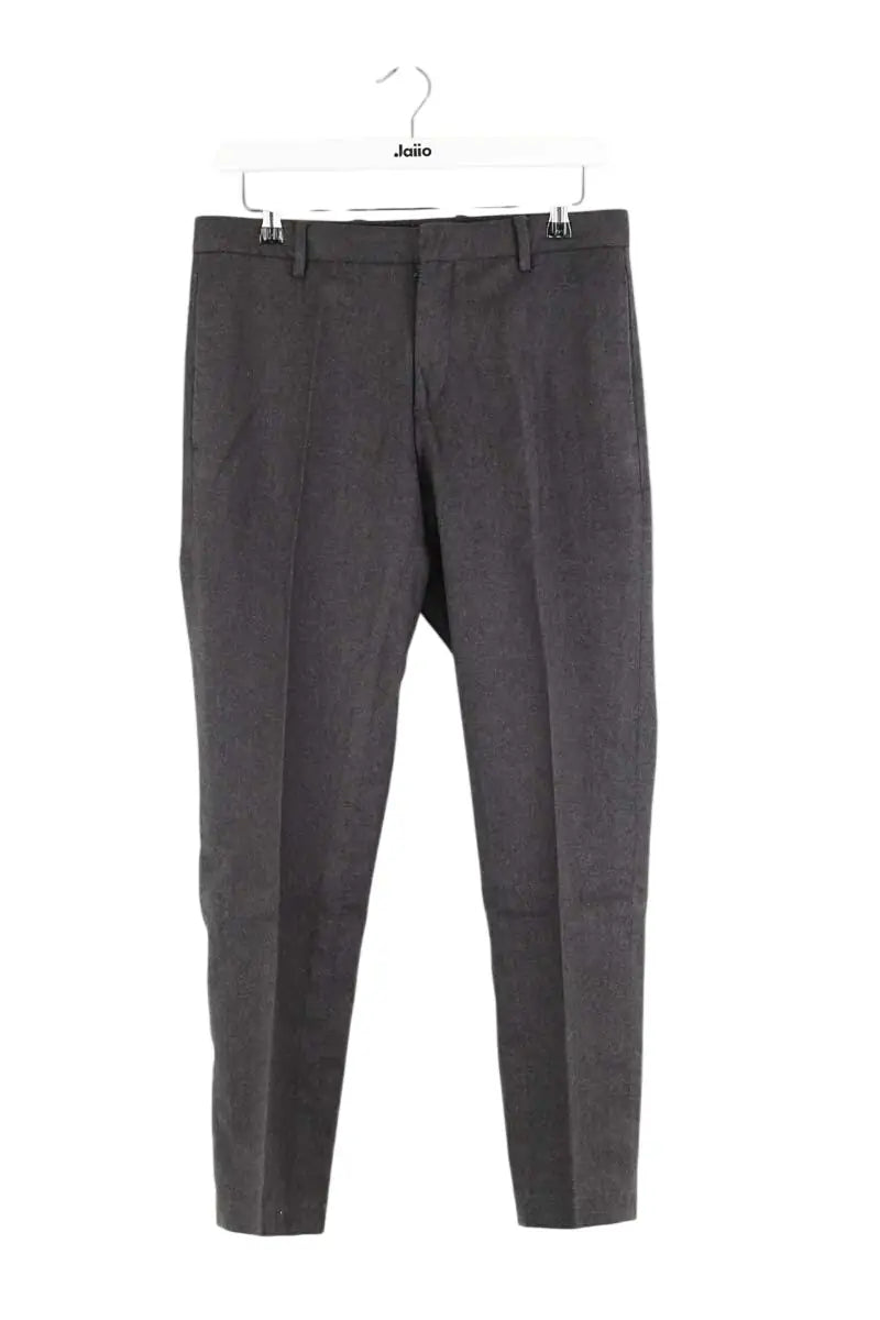 Pantalon droit Dior Anthracite en Laine, taille L - Seconde Main