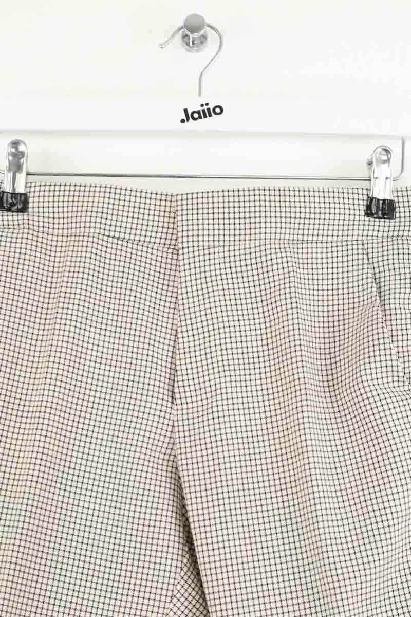 Pantalon droit DMN Blanc en Laine