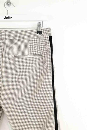 Pantalon droit DMN Blanc en Laine