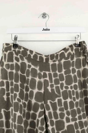 Pantalon droit Dnud Kaki en Viscose
