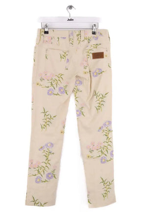 Pantalon droit Dolce & Gabbana Beige en Viscose