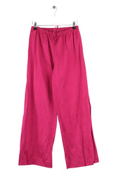 Pantalon droit Dries Van Noten Rose en Coton, taille XS - Seconde Main