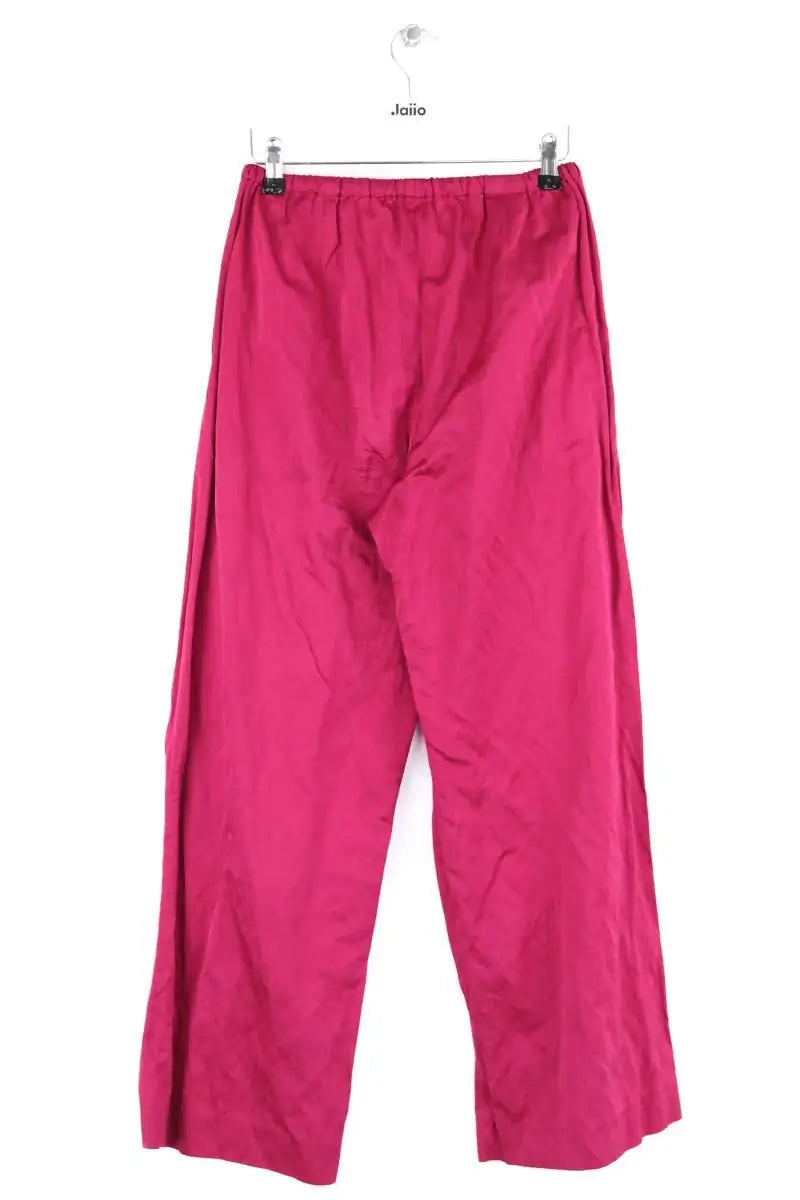 Pantalon droit Dries Van Noten Rose en Coton