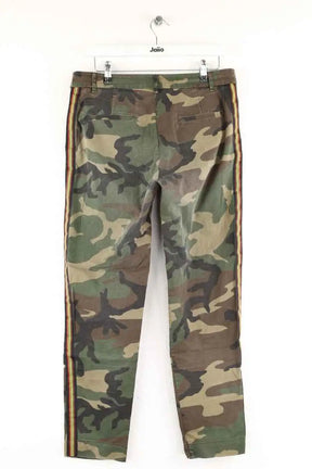 Pantalon droit Essentiel Antwerp Kaki en Coton