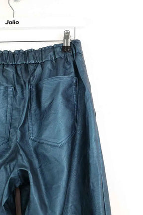Pantalon droit FIVE Bleu en Synthétique