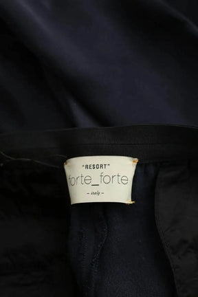 Pantalon droit Forte_Forte Marine en Viscose