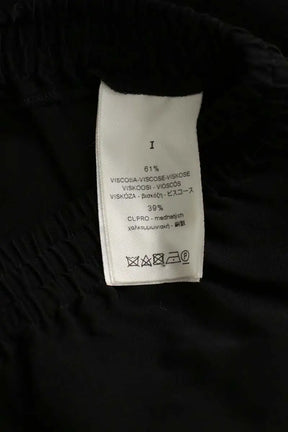 Pantalon droit Forte_Forte Noir en Viscose