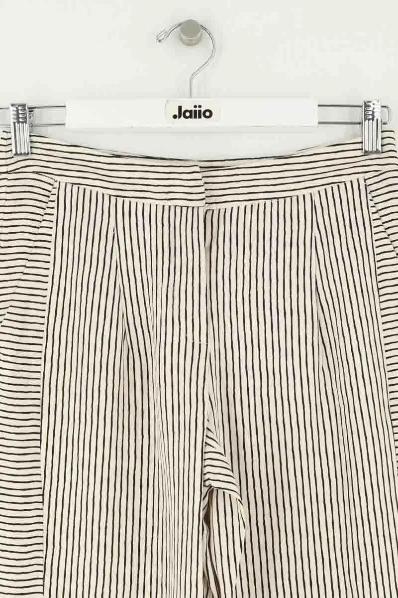 Pantalon droit Gerard Darel Ecru en Viscose