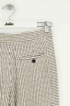 Pantalon droit Gerard Darel Ecru en Viscose