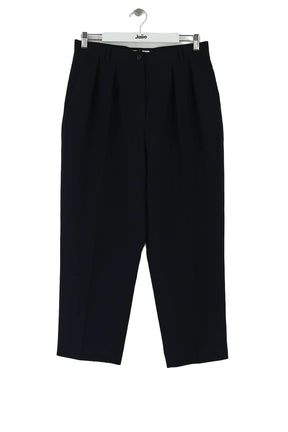 Pantalon droit Gerard Darel Marine en Polyester, taille L - Seconde Main