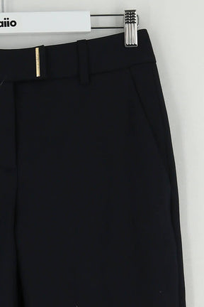 Pantalon droit Gerard Darel Marine en Polyester