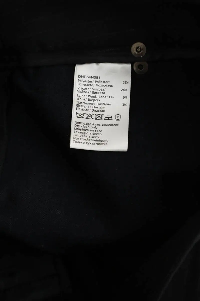 Pantalon droit Gerard Darel Noir en Polyester