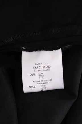 Pantalon droit Givenchy Noir en Laine