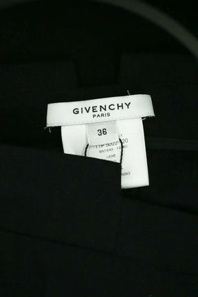 Pantalon droit Givenchy Noir en Laine
