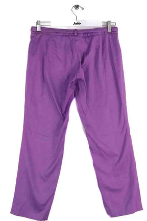 Pantalon droit Gucci Violet en Coton