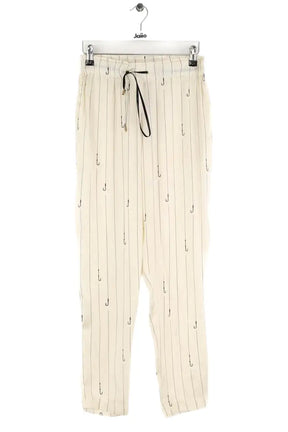 Pantalon droit Heimstone Blanc en Polyester, taille S - Seconde Main
