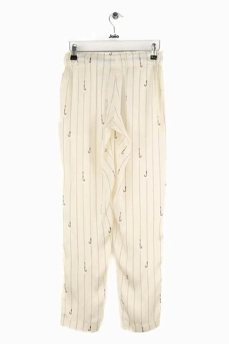 Pantalon droit Heimstone Blanc en Polyester