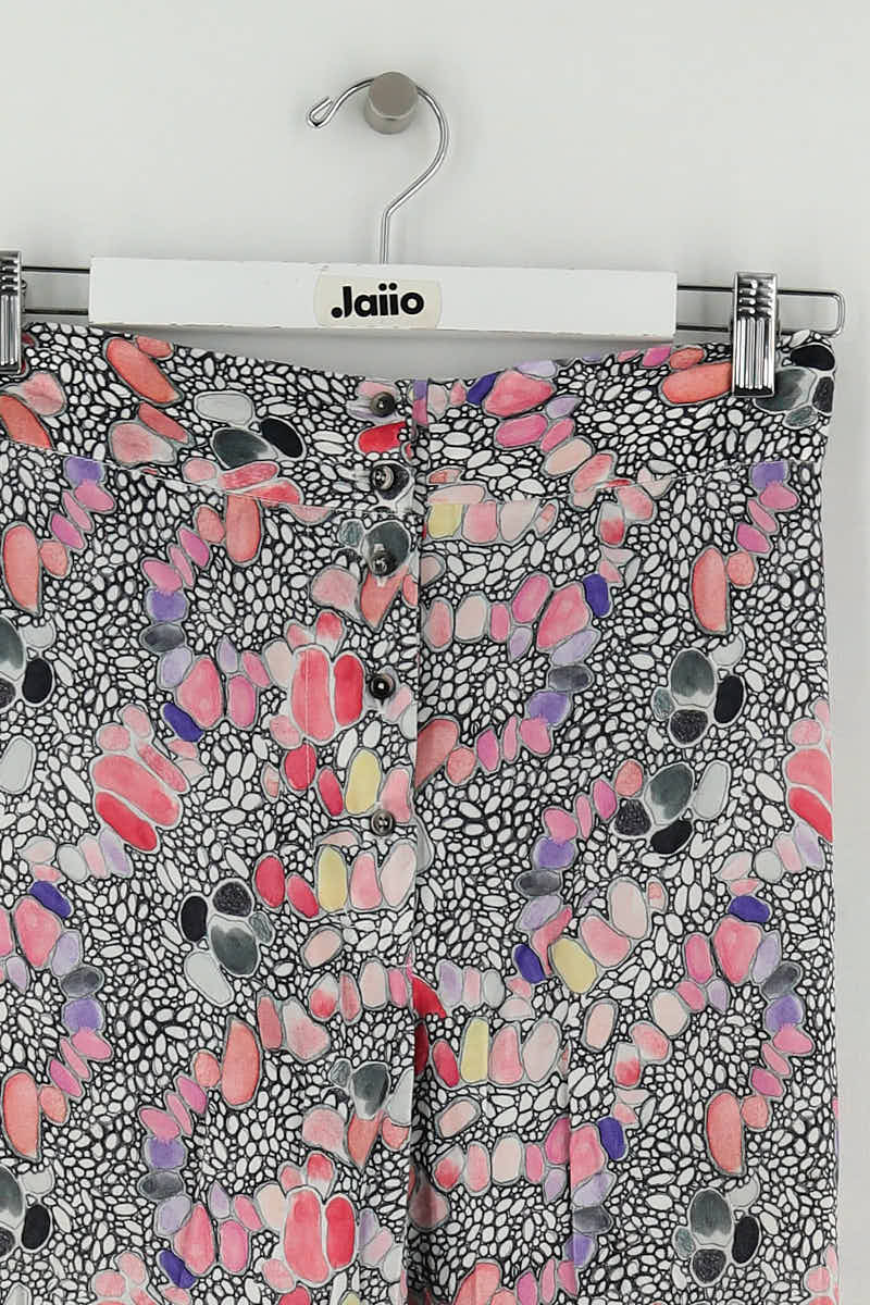 Pantalon droit Heimstone Multicolore en Viscose