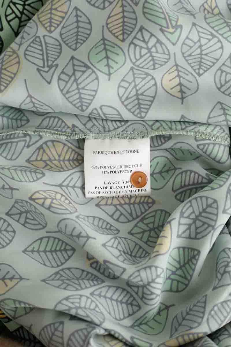 Pantalon droit Heimstone Vert en Polyester