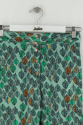 Pantalon droit Heimstone Vert en Polyester