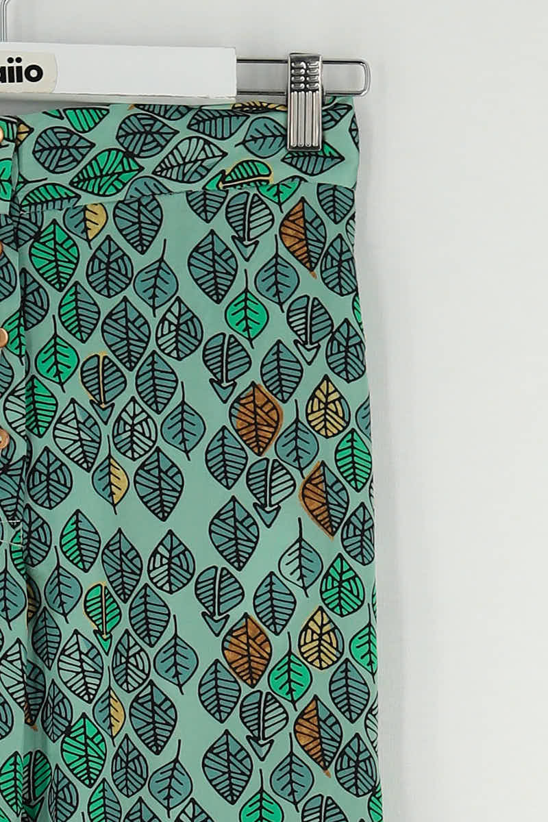 Pantalon droit Heimstone Vert en Polyester