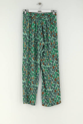 Pantalon droit Heimstone Vert en Polyester
