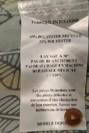 Pantalon droit Heimstone Vert en Polyester