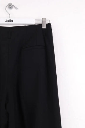 Pantalon droit Hermès Noir en Laine