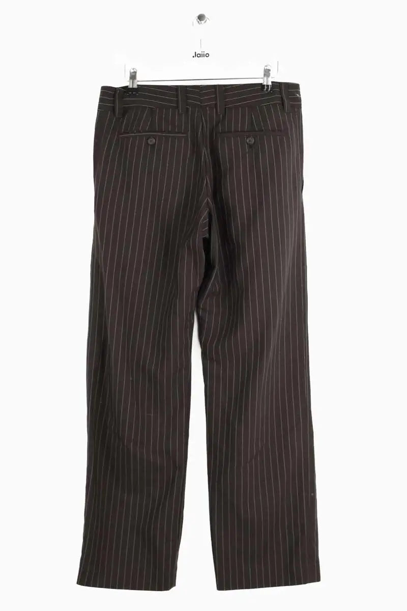 Pantalon droit Hugo Boss Marron en Laine